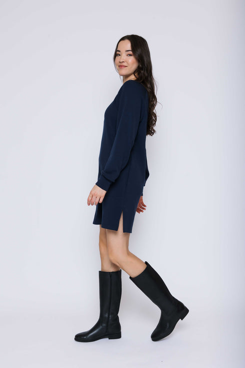 Nadia-Luxe Fleece Dress